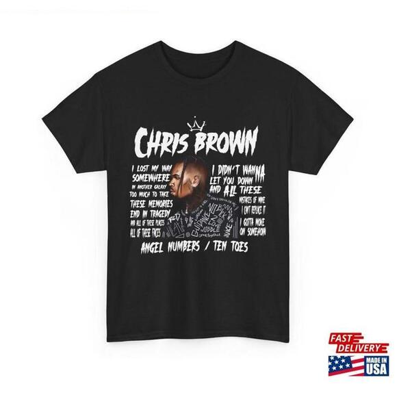 Other - Chris Brown Unisex Tshirt 11 Tour Shirt Concert Music Tee Gift For Fan Classic